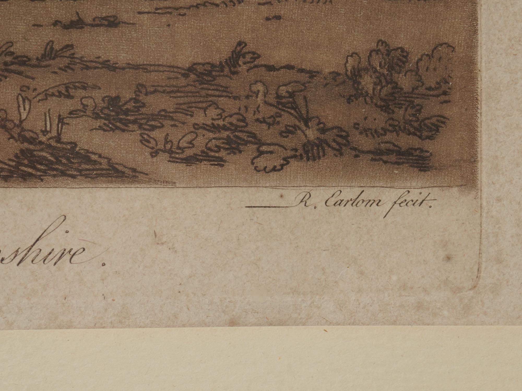 PAIR OF ANTIQUE ETCHINGS AFTER CLAUDE LORRAIN PIC-9